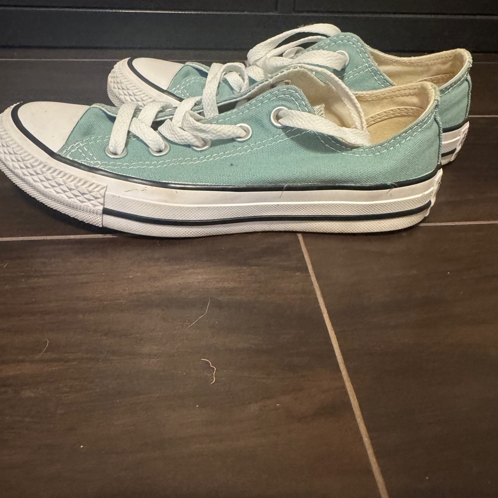 Converse Women's Teal Canvas Sneakers